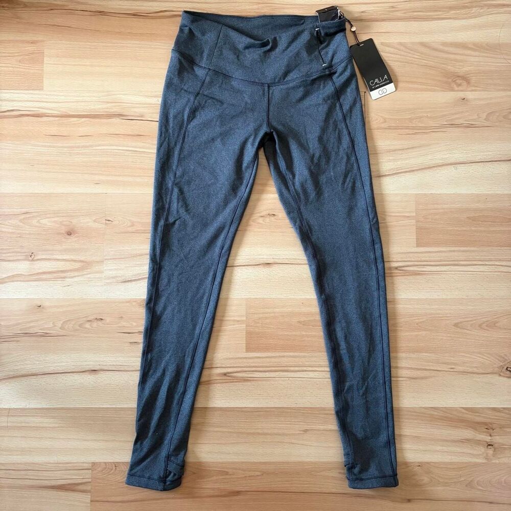 NWT Calia by Carrie Underwood Gray Essential Crossover Tight Leggings size S